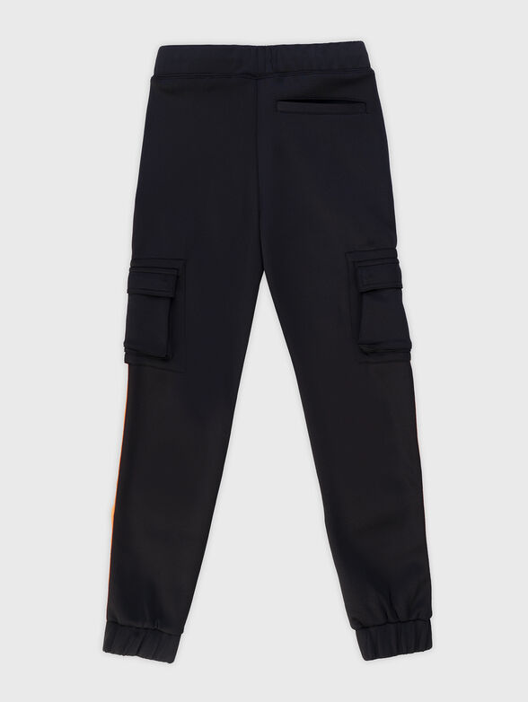 Contrast stripe sweatpants - 2