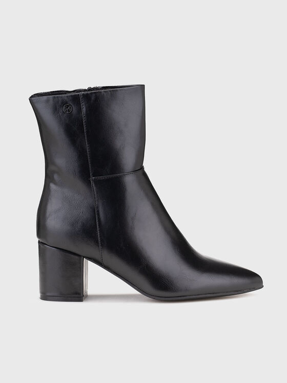 Черни боти PAM MILA на ток - 1