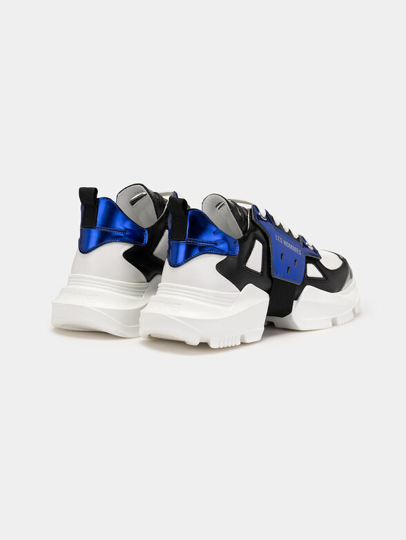 Sneakers with blue accents - 3
