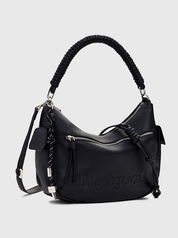Desigual Sac Bandoulière Femme Astana Fantasy – Bleu Élégant Effet Cuir, Poches Multiples Et Fermeture Éclair Sécurisée
