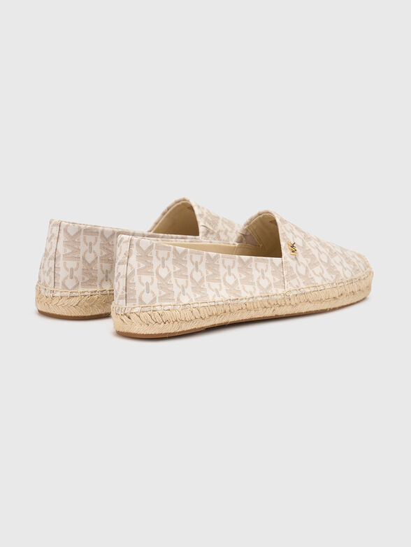 KENDRICK espedrilles with logo print - 2