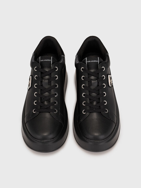 ANAKAPRI black sports shoes with logo detail - 6