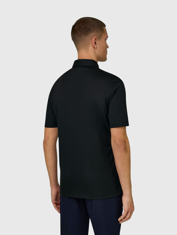 Black polo shirt - 3