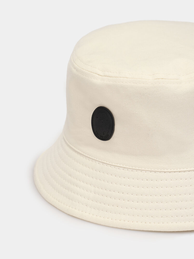 Bucket hat with logo patch - 3