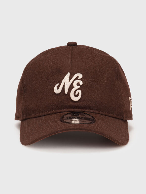 NEW ERA MELTON WOOL 9TWENTY brown unisex cap - 3