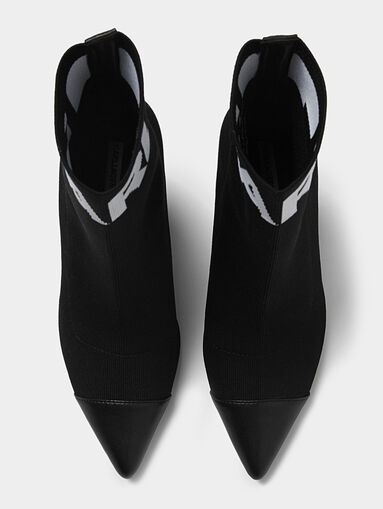 PANDORA Sock boots with a contrasting logo - 3