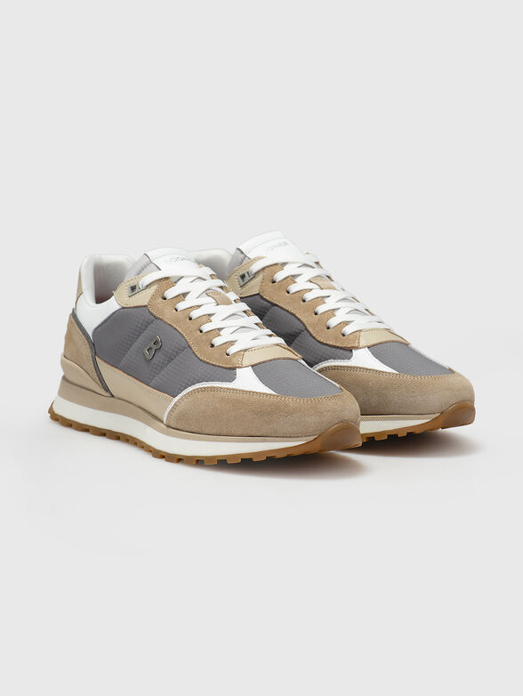 tNEWPORT 10 C textile and suede sneakers - 2