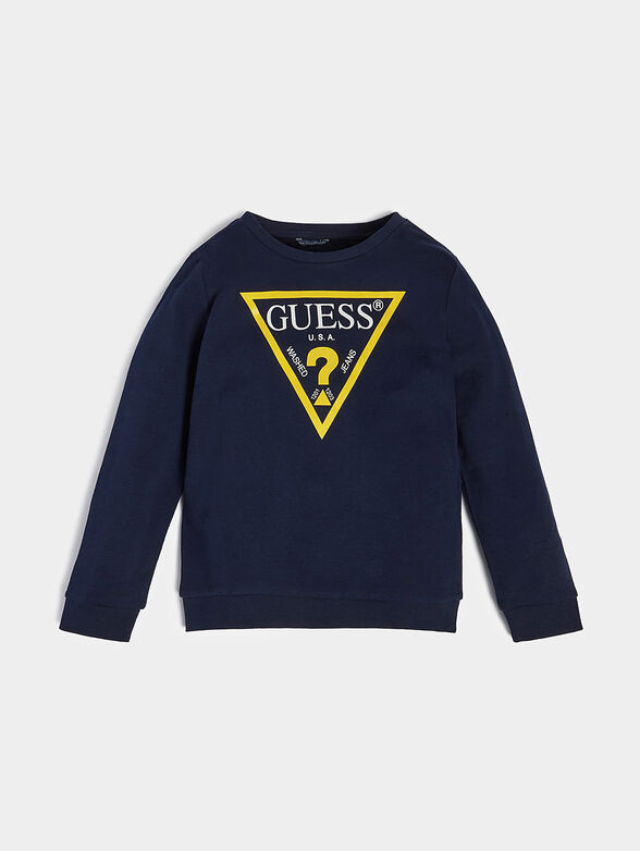 Sweatshirt with logo print - 1