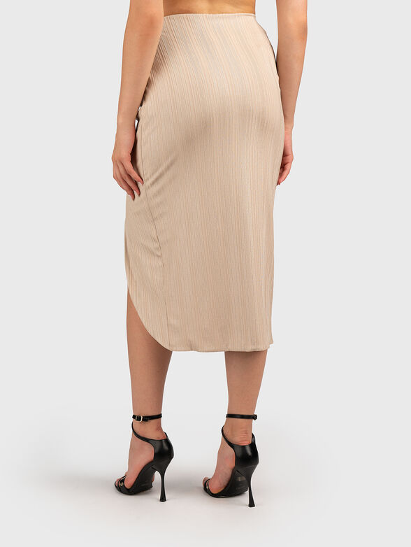 CRISTINA skirt with accent ring and slit - 2