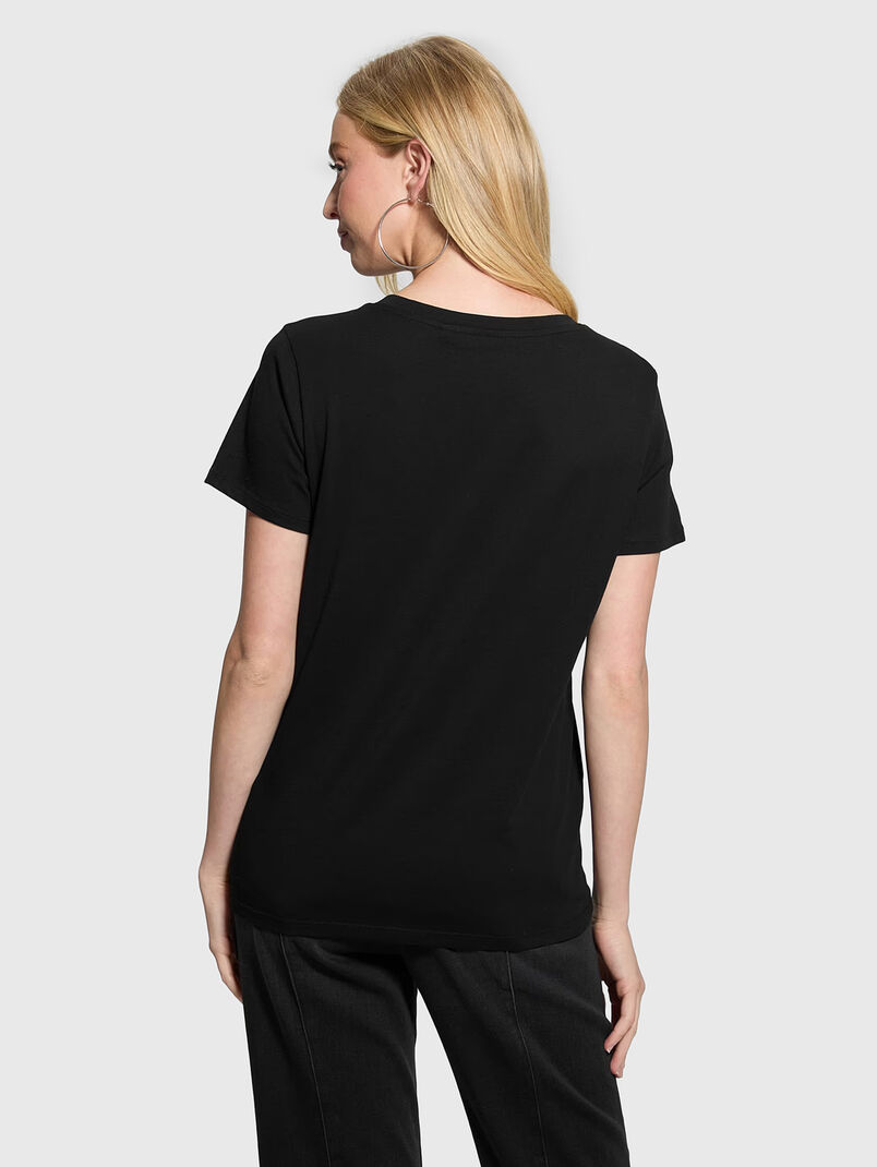 Black t-shirt with Tiger print - 3