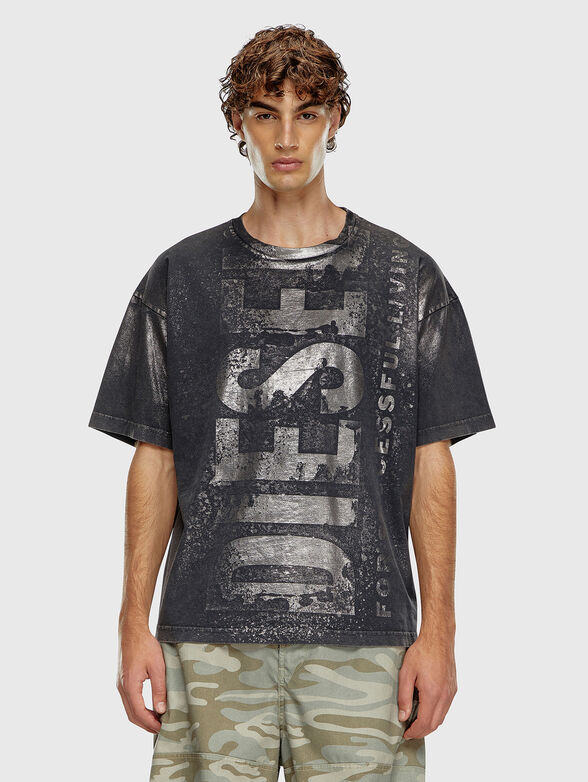 T-BOXT-Q23 T-shirt with accent logo print - 1