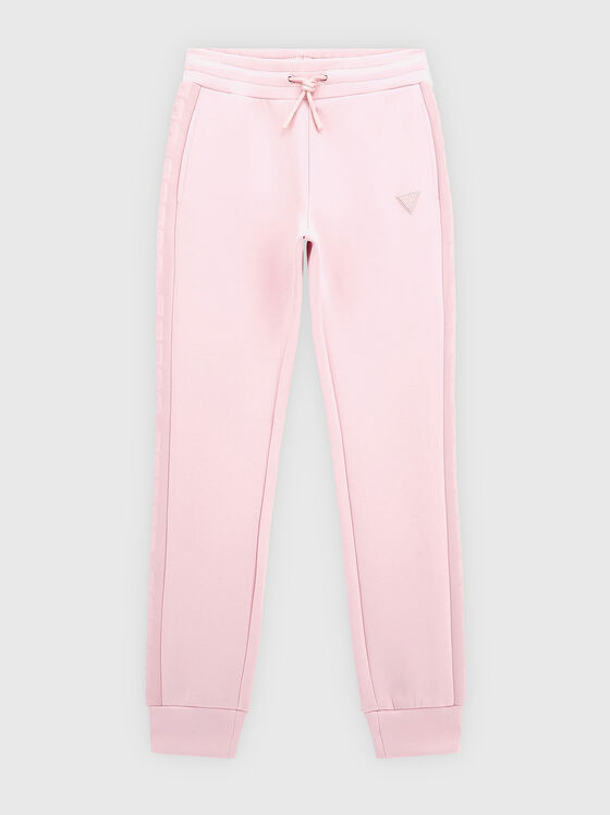 Розов спортен панталон - 1