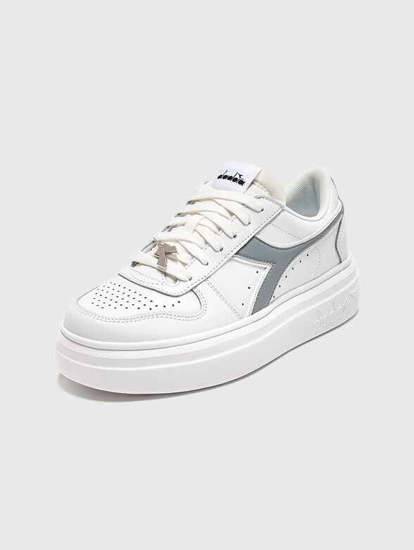  MAGIC BOLD white sneakers with contrast detail - 2