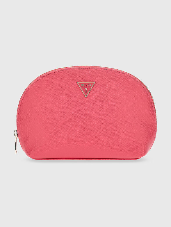 DOME black pouchbag with logo accent - 1