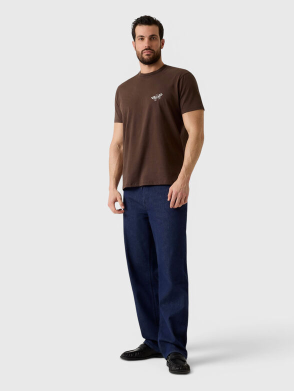 T-shirt with a statement back - 4