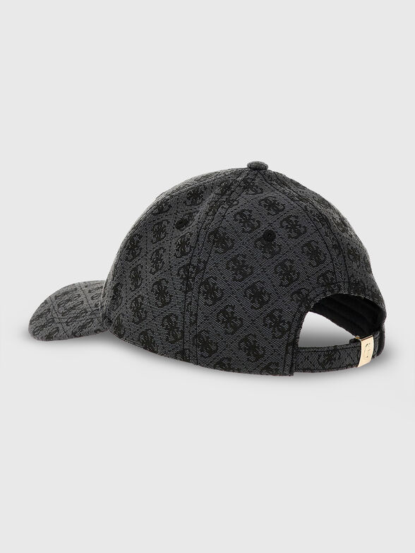 KATYA baseball cap with monogram logo print - 2