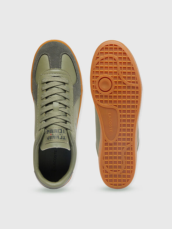 Leather shoes with logo detail - 6