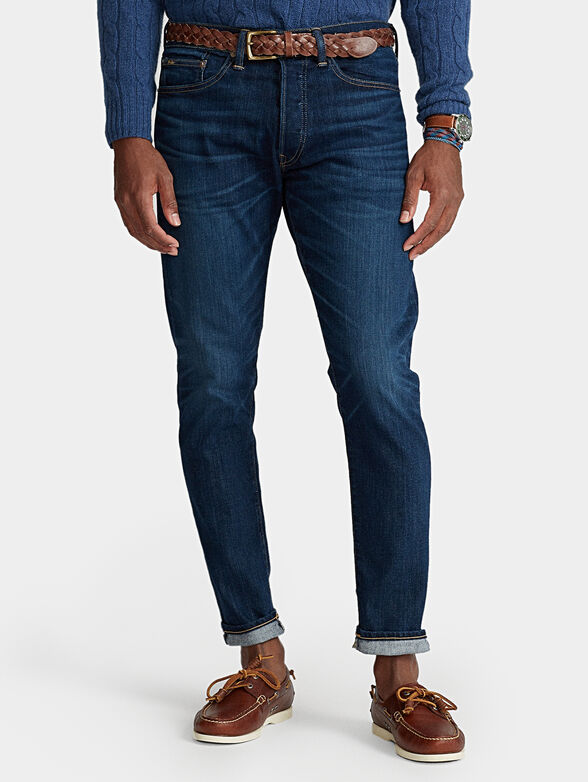 Dark blue jeans - 1