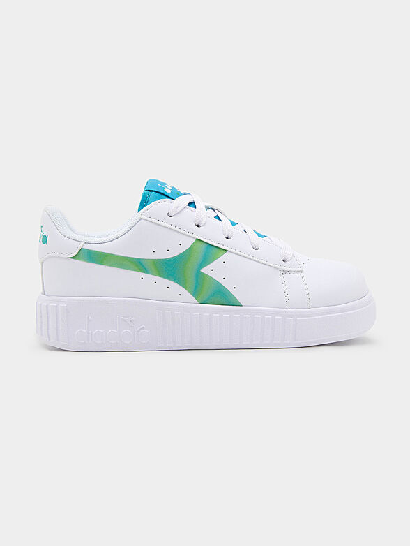 GAME STEP white sneakers with multicolor detail - 1