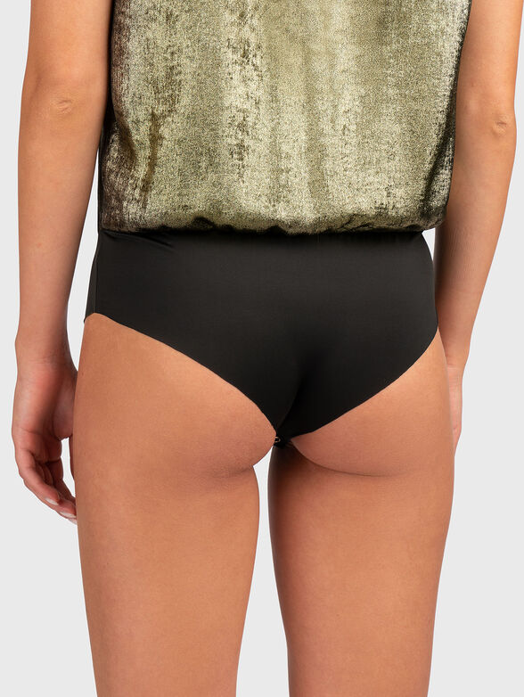 Body with metallic effect and V-neckline - 6