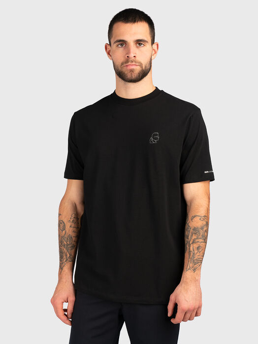 T-shirt with logo accent 