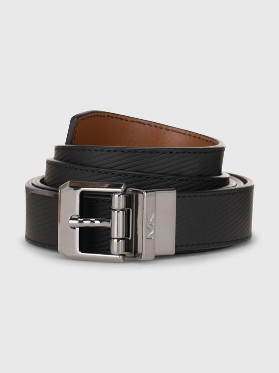 Reversible leather belt - 1