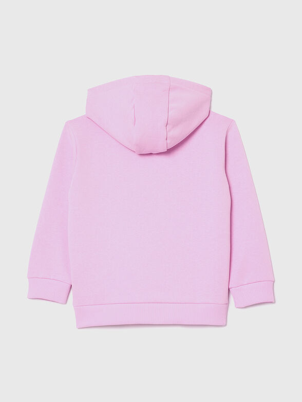 Dark blue sweatshirt with logo  - 2