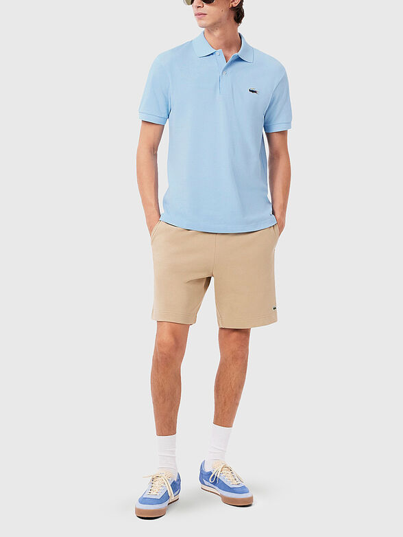 Black short sleeve polo shirt - 2