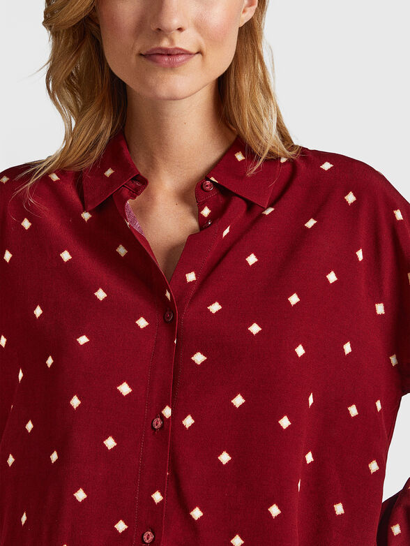 GABESA cropped shirt - 4