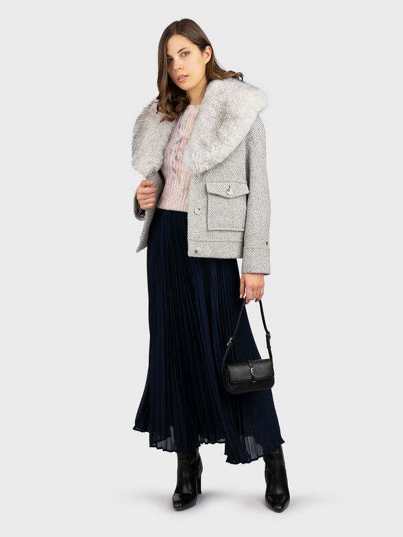 Pleated midi skirt  - 4