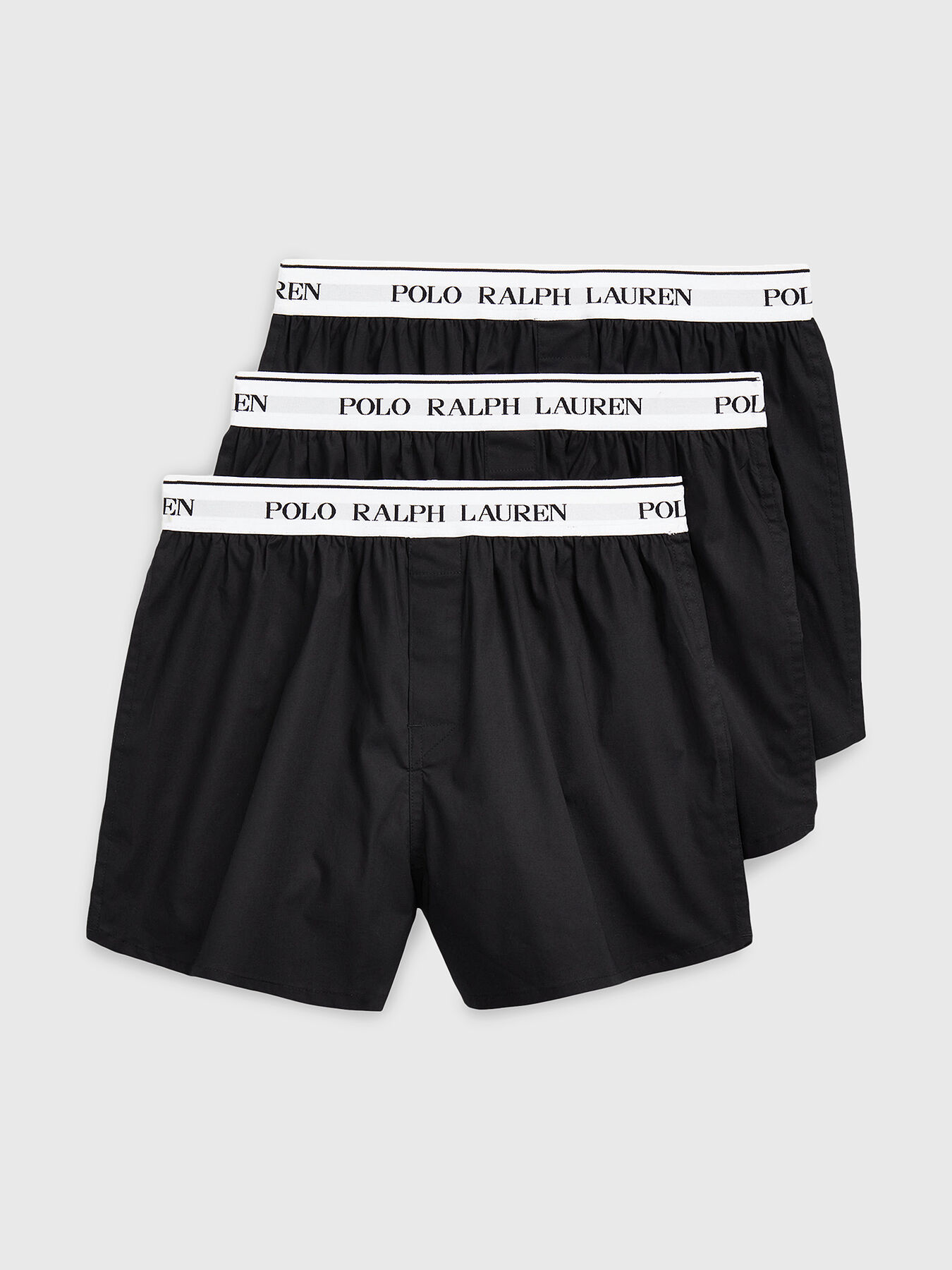 Set of three pairs of black boxers brand POLO RALPH LAUREN Globalbrandsstore en
