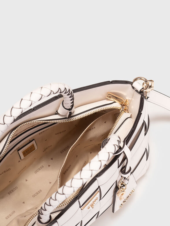 MAYLEE bag with interwoven texture - 6