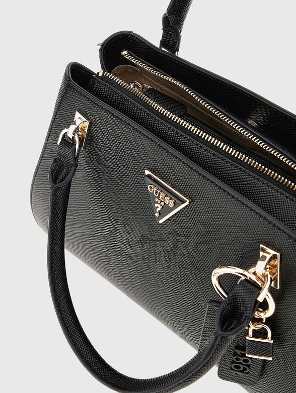 Large bag with long strap and logo detail - 4