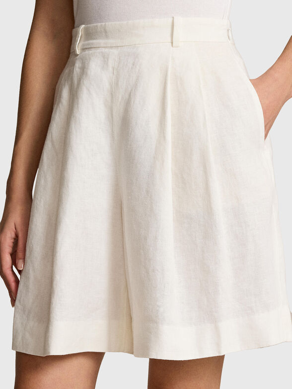 Linen shorts - 2