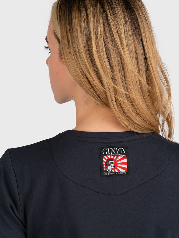 DL011 dark blue dress - 5