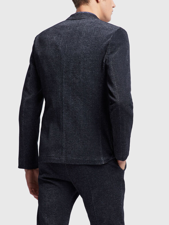 Denim jacket with double breasted blazer - 3
