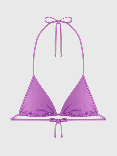 ESSENTIALS bikini bra with triangle cups - 5