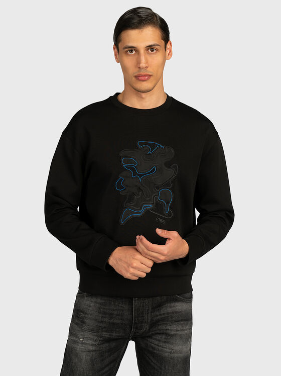 Black sweatshirt - 1