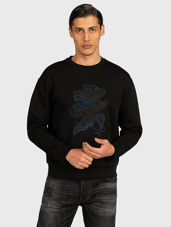 Black sweatshirt - 1