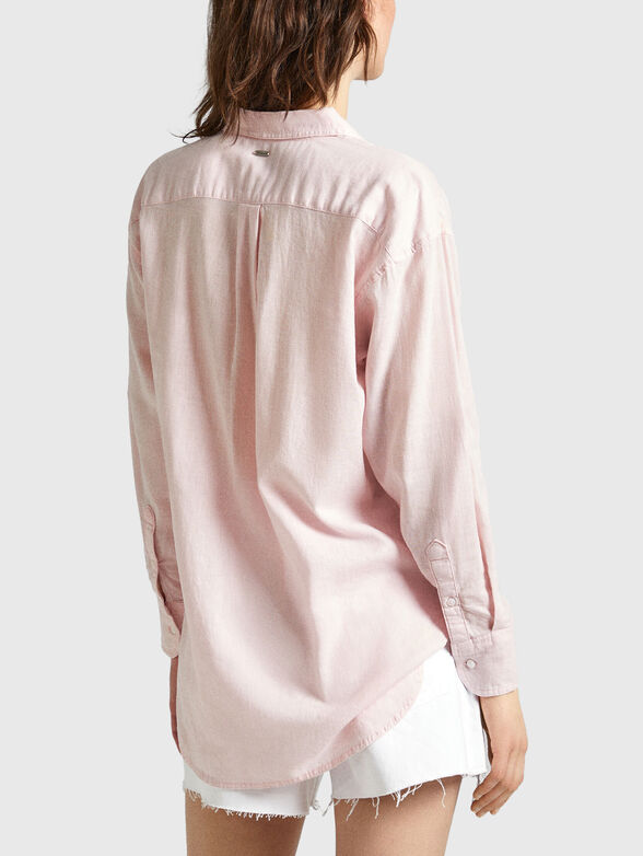 PHILLY cotton and linen shirt - 3