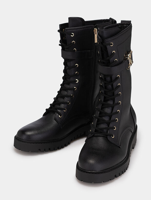 ORISS boots with metal accents - 6