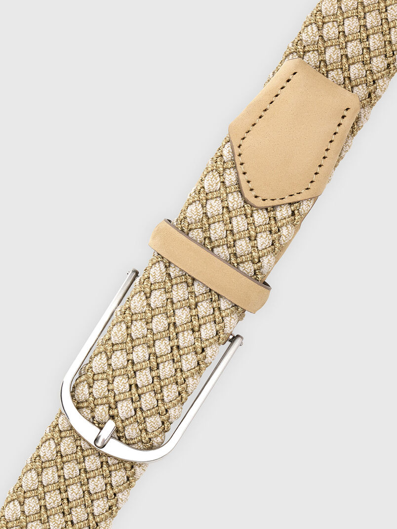 Braided belt made of viscose blend  - 3