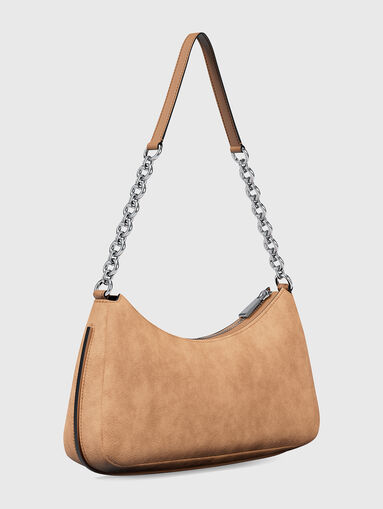 Leather bag with logo detail - 4