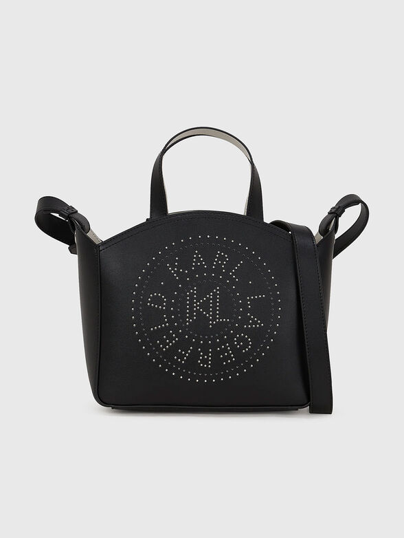 K/CIRCLE small leather tote bag - 1