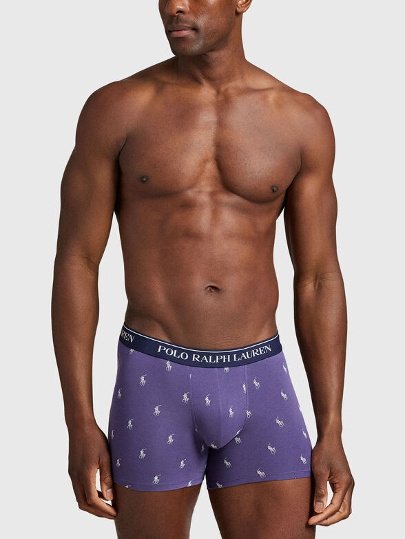 Set of three pairs of cotton boxers - 2