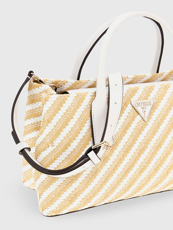 SIMONA bag with woven texture - 3