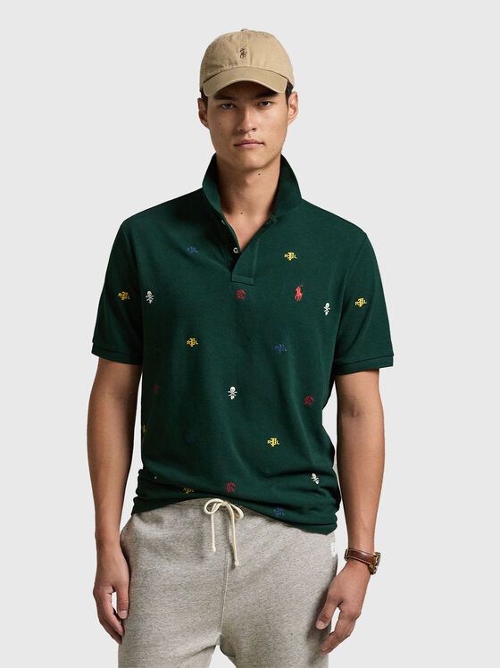 Polo shirt with embroidery - 1