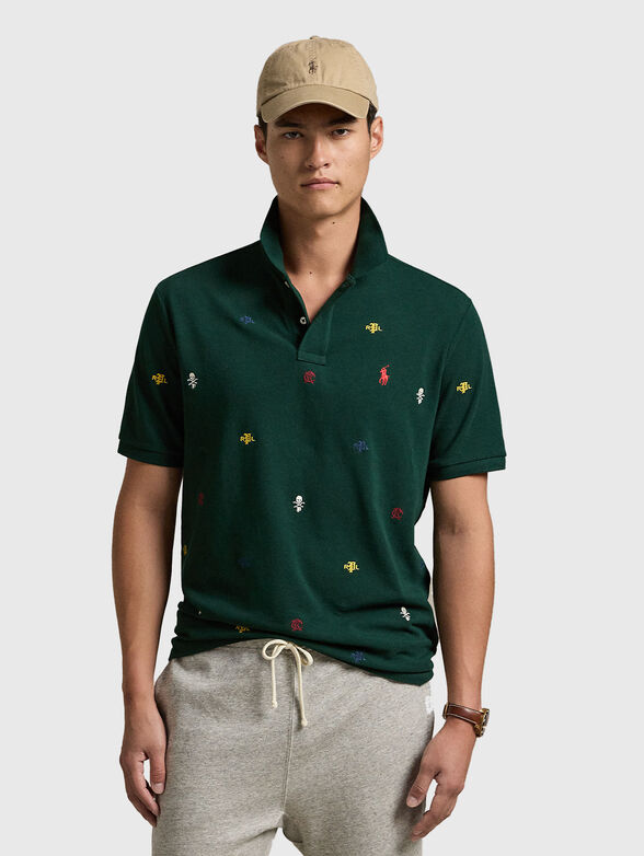 Polo shirt with embroidery - 1