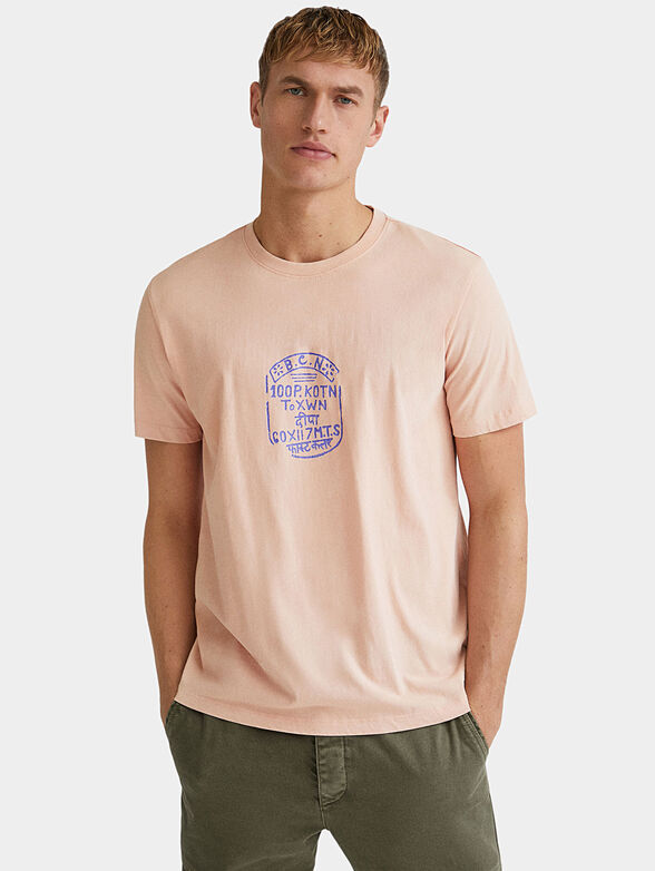 BENJAMIN  T-shirt with accent print on the back - 1