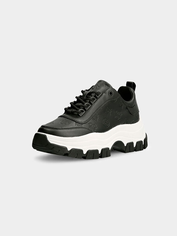 BRIA black sports shoes - 1